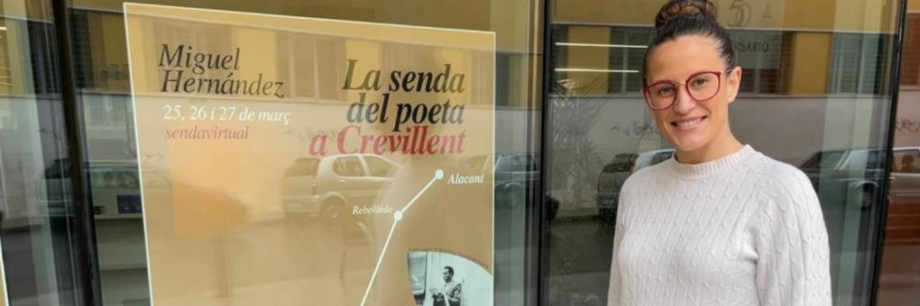 La Senda del Poeta 2022 arriba al Centre Jove amb una selecció de poemes de Miguel Hernández