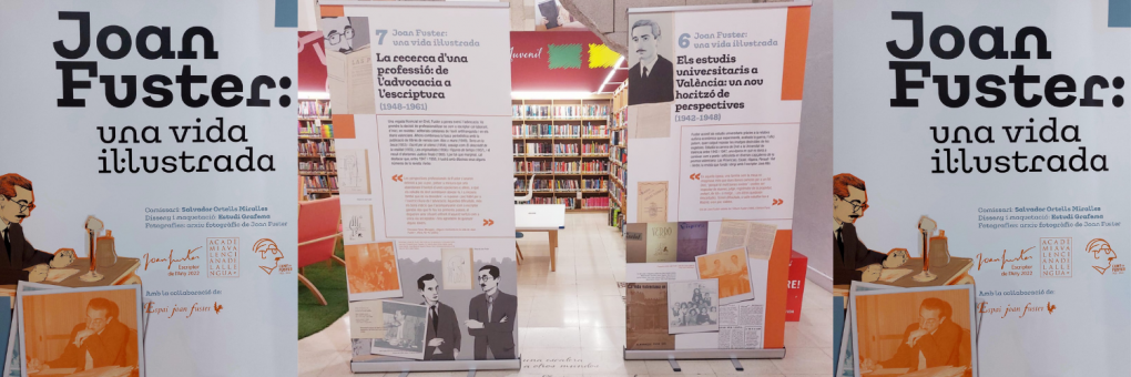 “Joan Fuster: una vida il·lustrada” una exposició a Crevillent per a conéixer millor a l'escriptor valencià